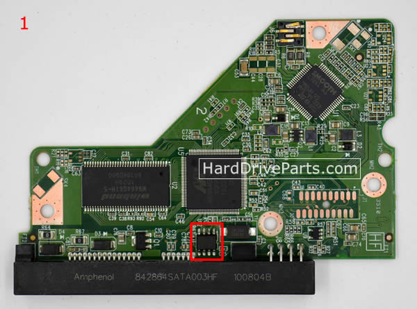2060-771590-001 WD Festplatte Elektronik Platine PCB - zum Schließen ins Bild klicken