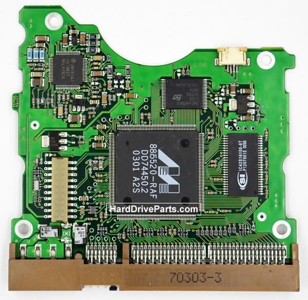 BF41-00058A Samsung Festplatte Elektronik Platine PCB - zum Schließen ins Bild klicken