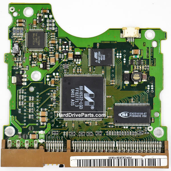 Samsung SP0802N Festplatte Elektronik Platine BF41-00067A - zum Schließen ins Bild klicken