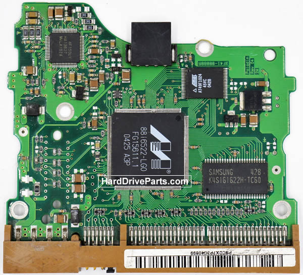 Samsung SP0802N Festplatte Elektronik Platine BF41-00080A - zum Schließen ins Bild klicken