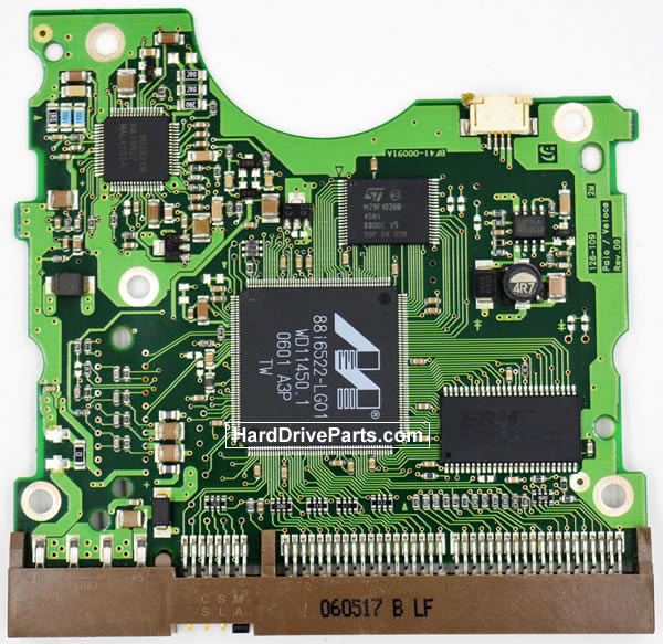 Samsung SP1604N/R Festplatte Elektronik Platine BF41-00091A - zum Schließen ins Bild klicken