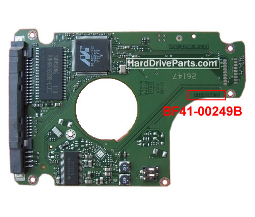 BF41-00249B Samsung Festplatte Elektronik Platine PCB - zum Schließen ins Bild klicken
