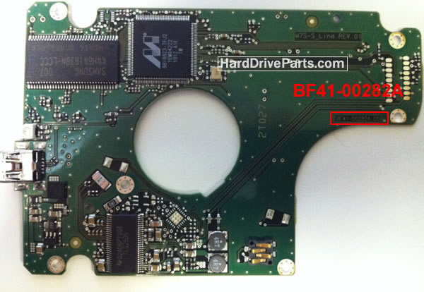 BF41-00282A Samsung Festplatte Elektronik Platine PCB - zum Schließen ins Bild klicken