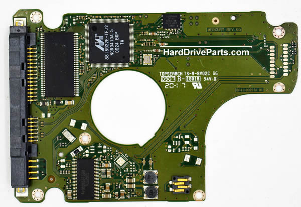 Samsung HN161GI Festplatte Elektronik Platine BF41-00291A - zum Schließen ins Bild klicken