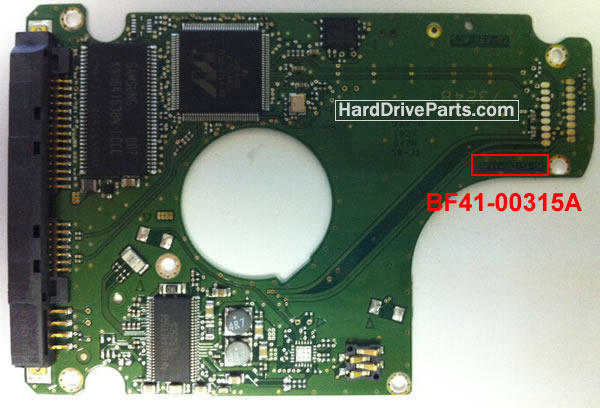 HM641JI Samsung Festplatten Platine BF41-00315A - zum Schließen ins Bild klicken