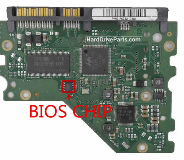 BF41-00377A Samsung Festplatte Elektronik Platine PCB - zum Schließen ins Bild klicken