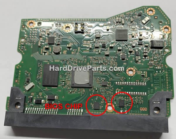 004-0B41714 Übertragen BIOS Platine Festplatte WD