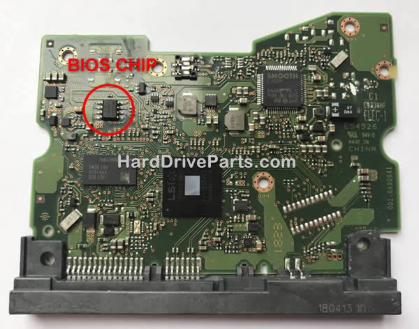 006-0A90641 Übertragen BIOS Platine Festplatte WD