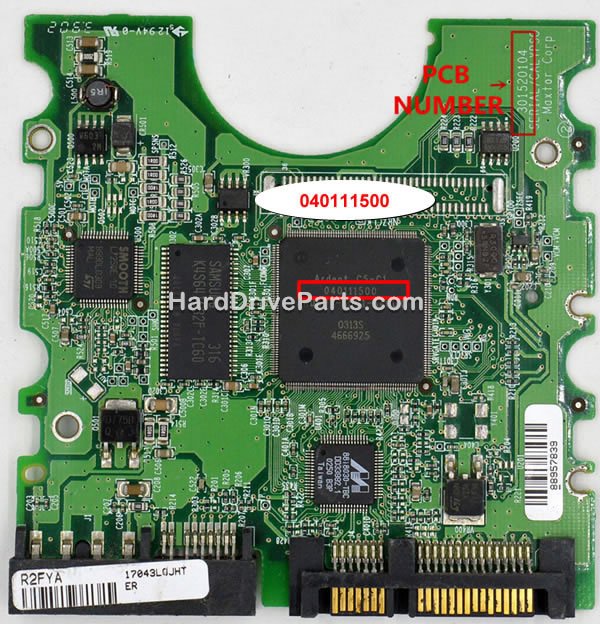 040111500 Platine Festplatte Maxtor