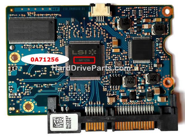 0A71256 Platine Festplatte Hitachi