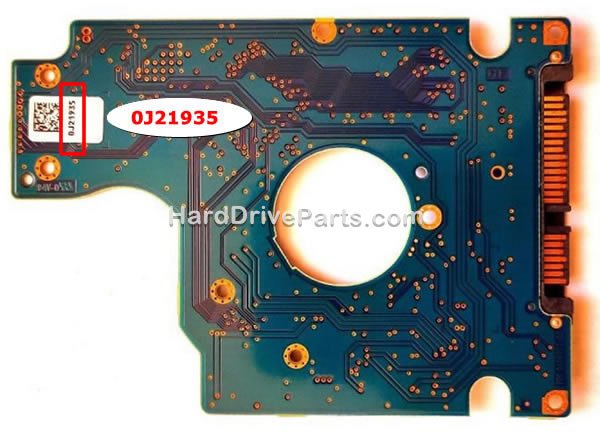0J21935 Platine Festplatte Hitachi