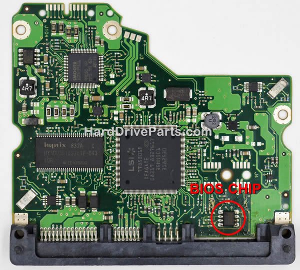 100466824 Übertragen BIOS Platine Festplatte Seagate