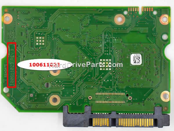 100611023 Platine Festplatte Seagate