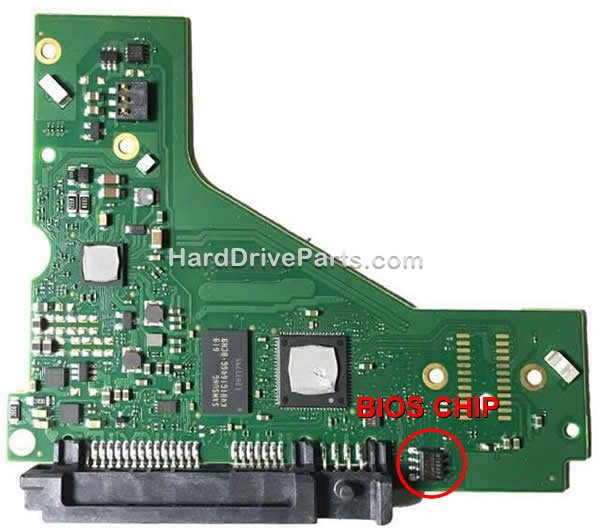 100769673 Übertragen BIOS Platine Festplatte Seagate
