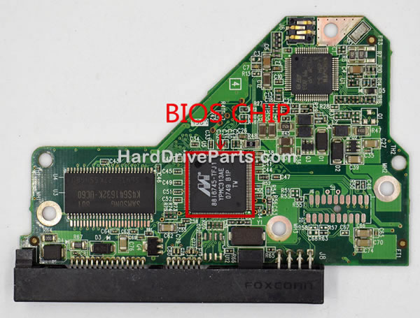 2060-701444-004 Übertragen BIOS Platine Festplatte WD