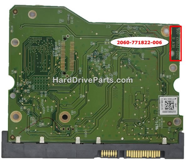 2060-771822-006 Platine Festplatte WD
