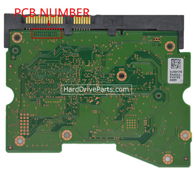 006-0A90641 WD Festplatte Elektronik Platine PCB