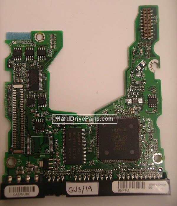040111500 Maxtor Festplatte Elektronik Platine PCB - zum Schließen ins Bild klicken
