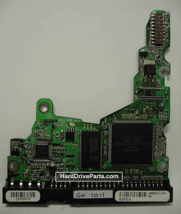 040112600 Maxtor Festplatte Elektronik Platine PCB - zum Schließen ins Bild klicken