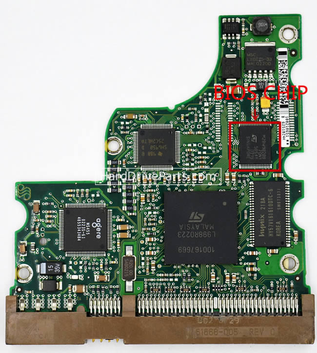 100151017 Seagate Festplatte Elektronik Platine PCB