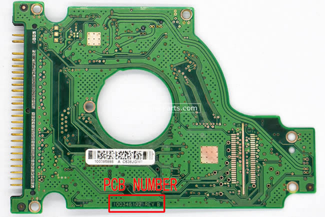 100346102 Seagate Festplatte Elektronik Platine PCB