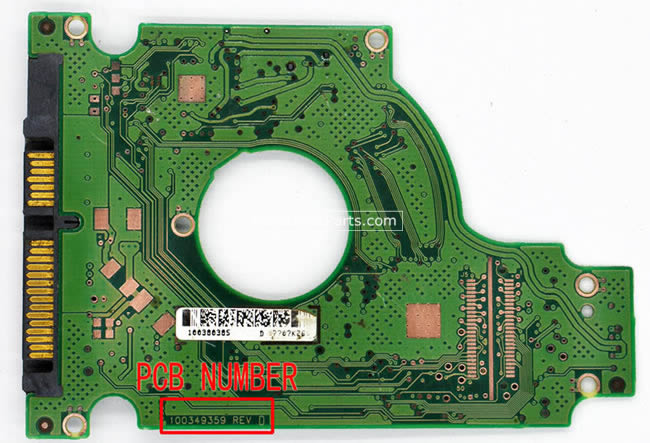 100349359 Seagate Festplatte Elektronik Platine PCB