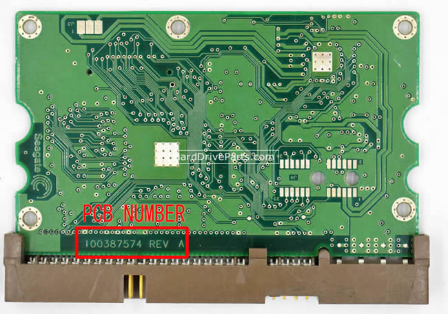 100387574 Seagate Festplatte Elektronik Platine PCB