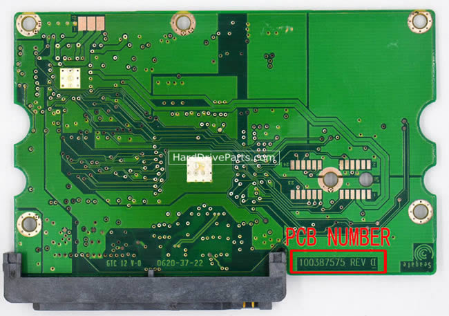 100387575 Seagate Festplatte Elektronik Platine PCB