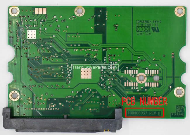 100406937 Seagate Festplatte Elektronik Platine PCB