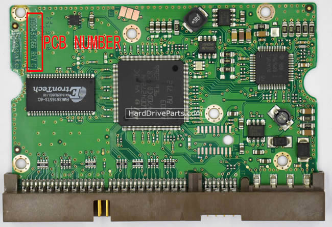 100431066 Seagate Festplatte Elektronik Platine PCB