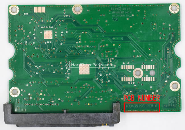 100435196 Seagate Festplatte Elektronik Platine PCB