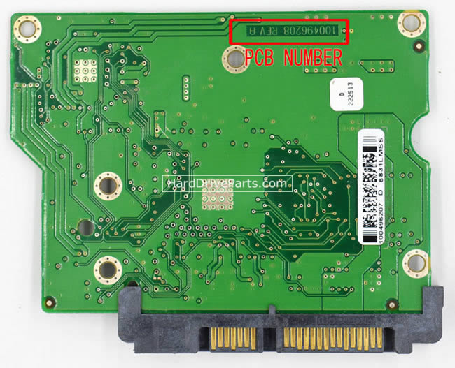 100496208 Seagate Festplatte Elektronik Platine PCB