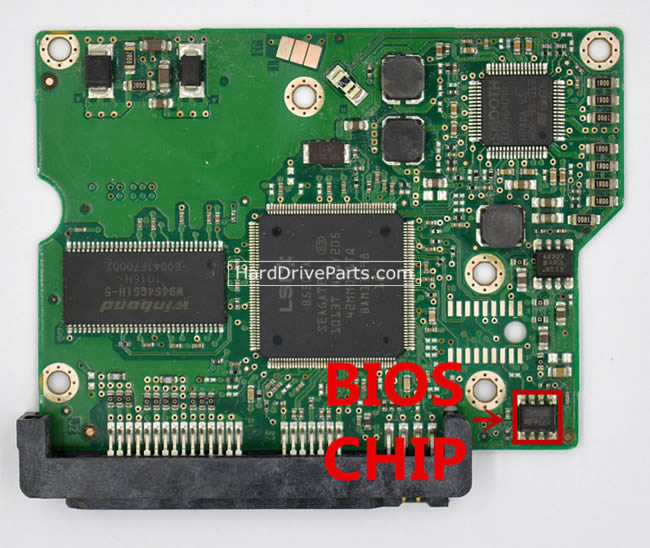 100504364 Seagate Festplatte Elektronik Platine PCB