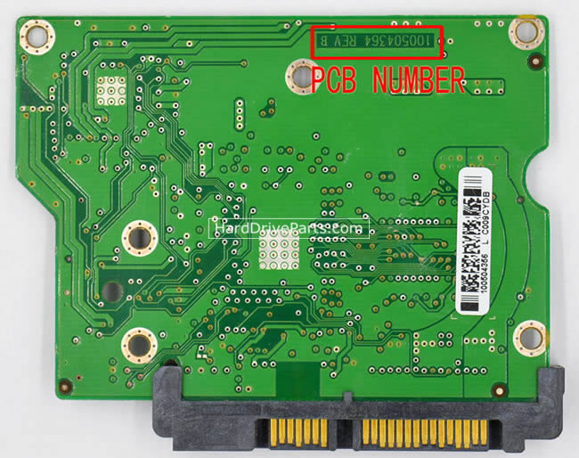 STM3320614AS Seagate Festplatten Platine 100504364