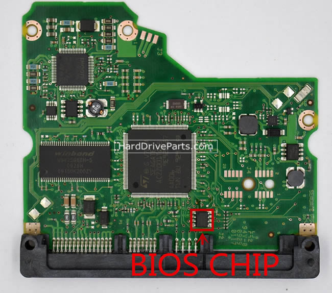 100512588 Seagate Festplatte Elektronik Platine PCB