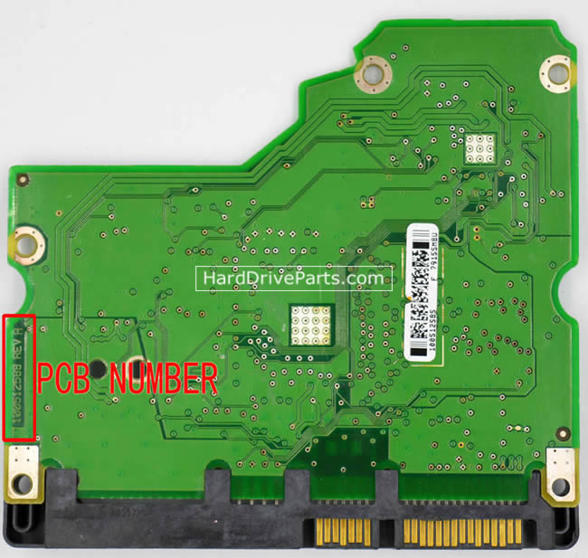 100512588 Seagate Festplatte Elektronik Platine PCB