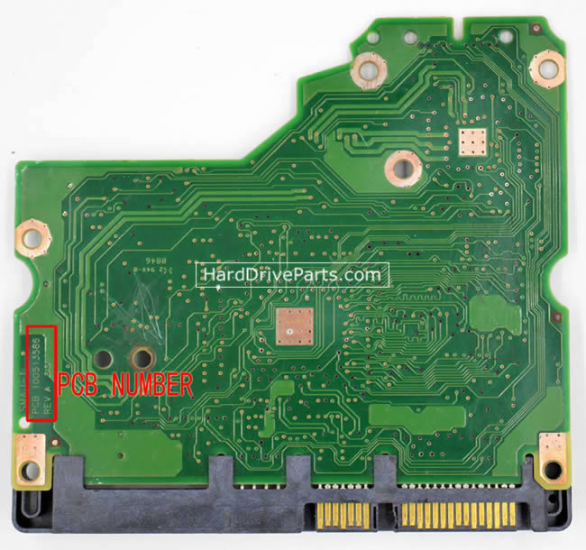 100513586 Seagate Festplatte Elektronik Platine PCB