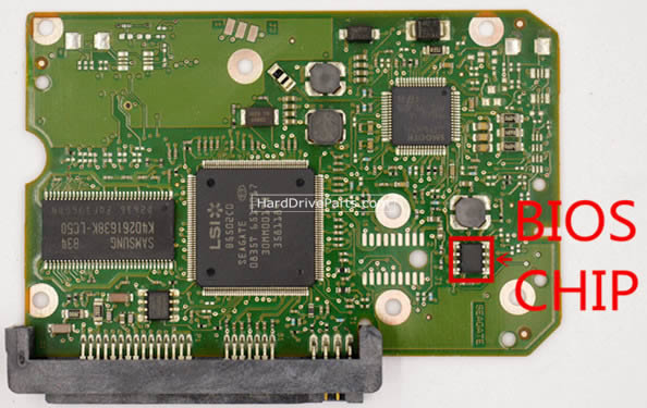 100517995 Seagate Festplatte Elektronik Platine PCB