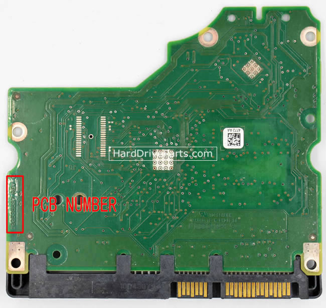 100535537 Seagate Festplatte Elektronik Platine PCB