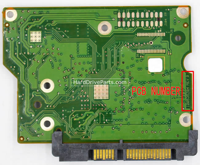 100535704 Seagate Festplatte Elektronik Platine PCB