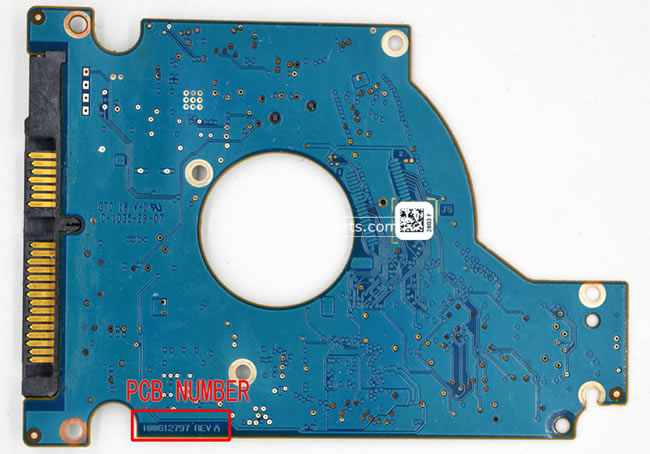 100612797 Seagate Festplatte Elektronik Platine PCB