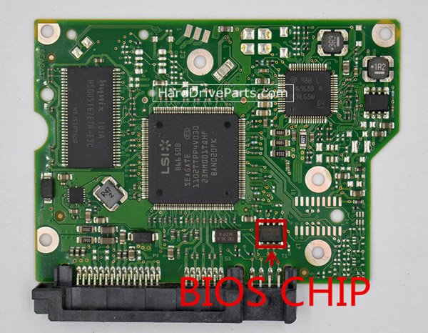 100617465 festplatte elektronik platine Seagate