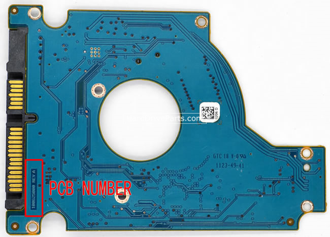 100625000 Seagate Festplatte Elektronik Platine PCB