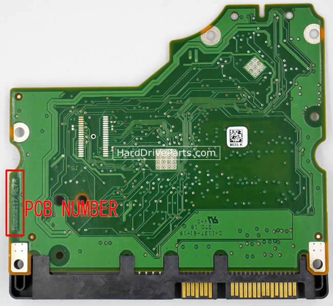 100650117 Seagate Festplatte Elektronik Platine PCB