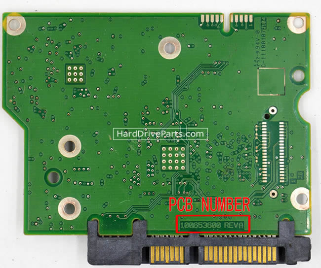 100653600 Seagate Festplatte Elektronik Platine PCB