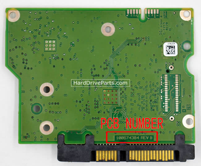 100674384 Seagate Festplatte Elektronik Platine PCB