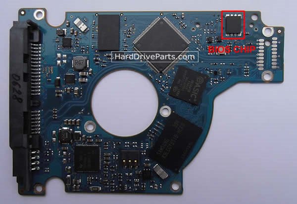 100705349 festplatte elektronik platine Seagate