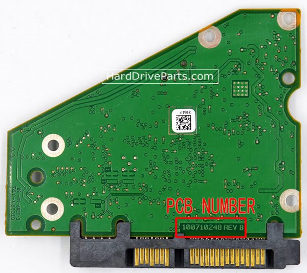 100710248 festplatte elektronik platine Seagate