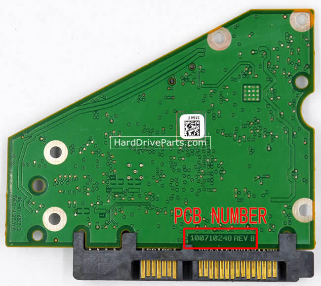 100710248 Seagate Festplatte Elektronik Platine PCB