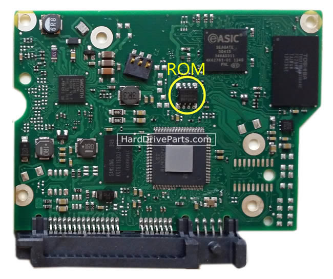 100714259 Seagate Festplatte Elektronik Platine PCB